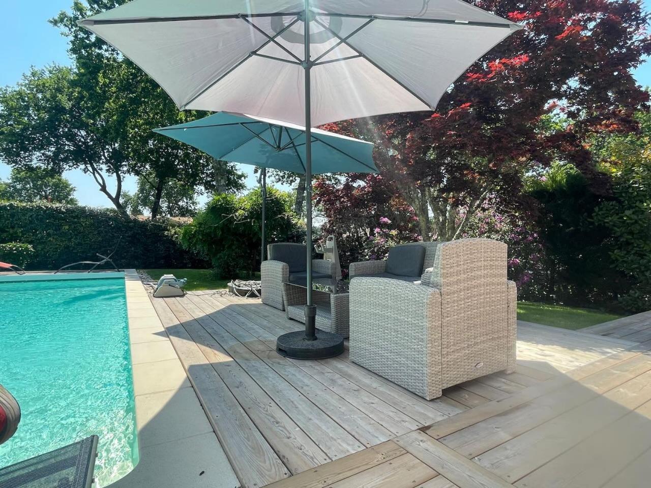 Villa Avec Piscine Andernos Les Bains Εξωτερικό φωτογραφία